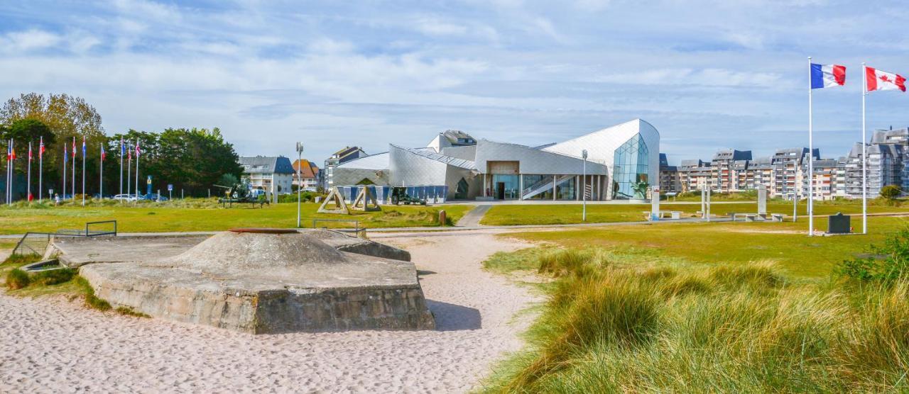 Appt Centre De Courseulles - 100M De La Plage Exteriör bild